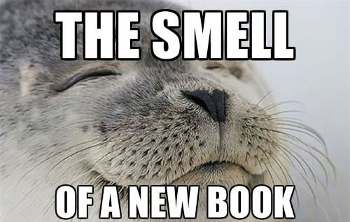 books smell so good