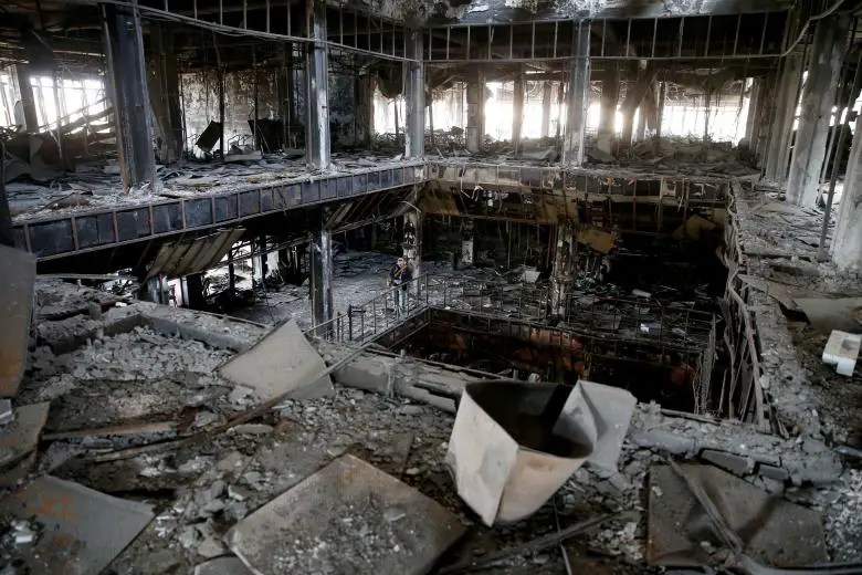 mosul's library destruction