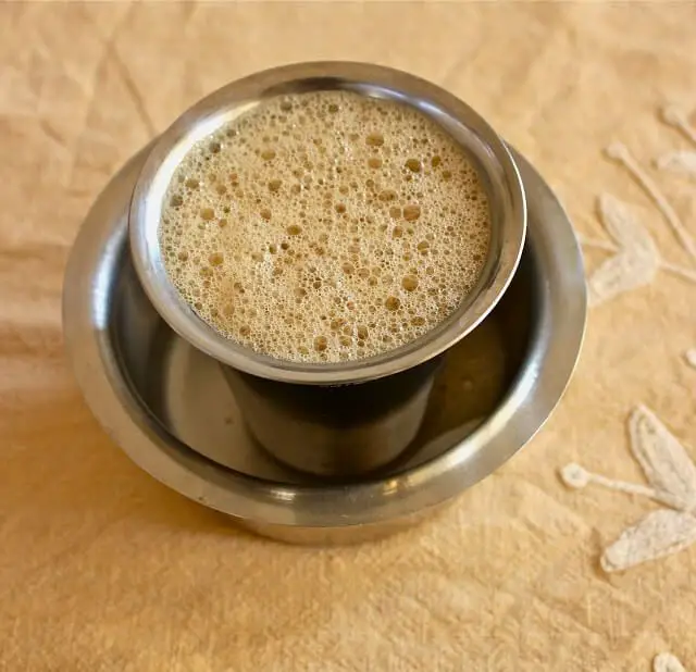 no stir south indian style coffee