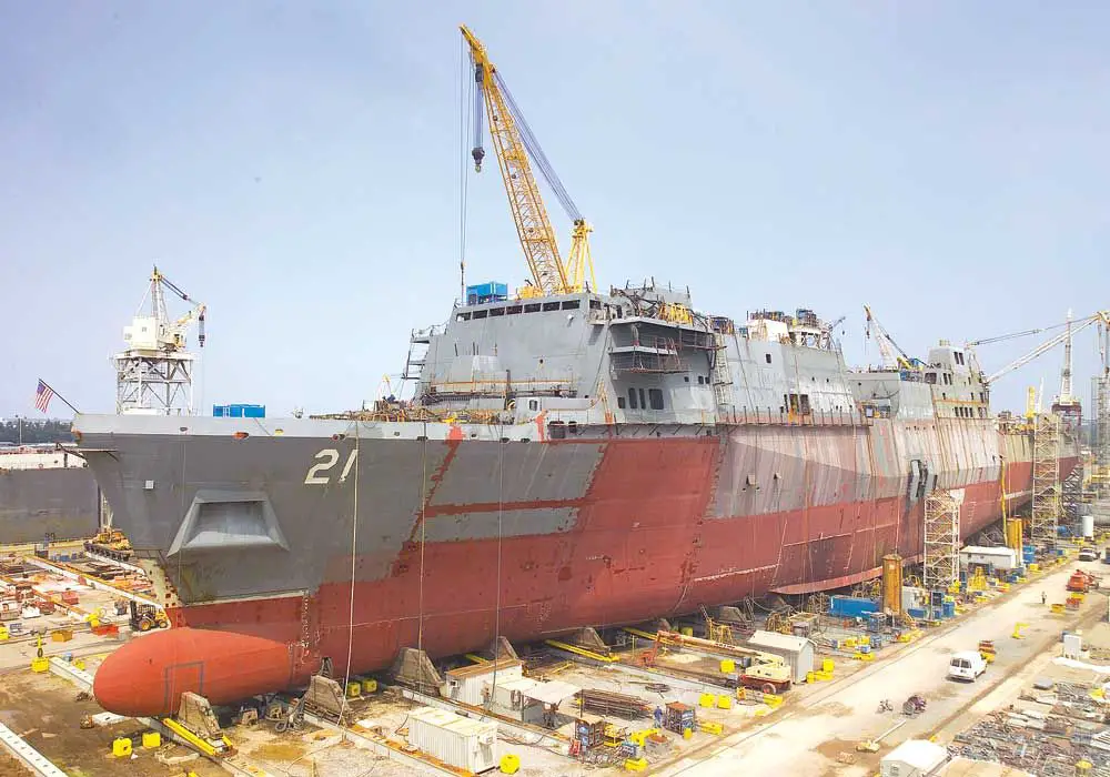 construction of ship