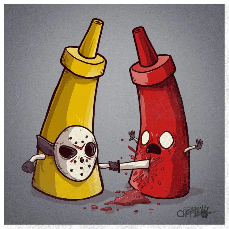 ketchup vs mustard