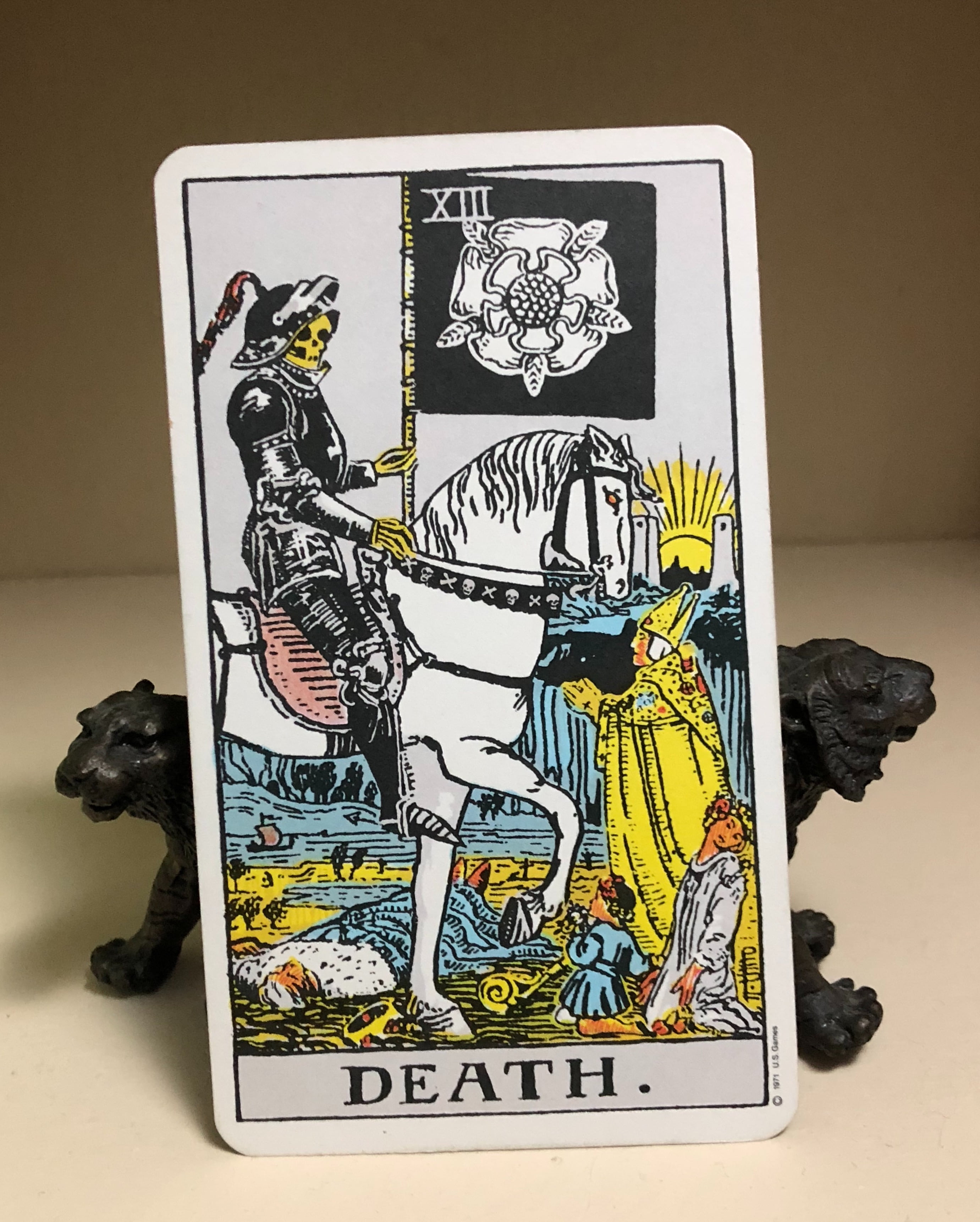 Number 13 Tarot Death Card