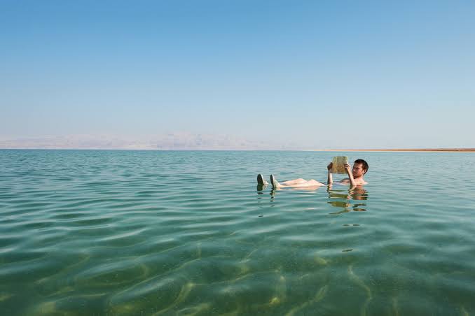 Dead sea buoyancy