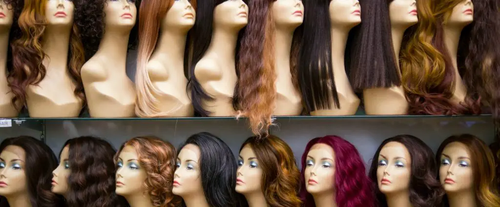 colored hair extension 