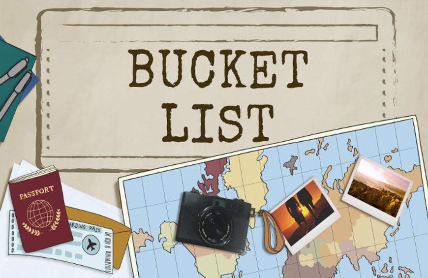 Write A Travel Bucket List