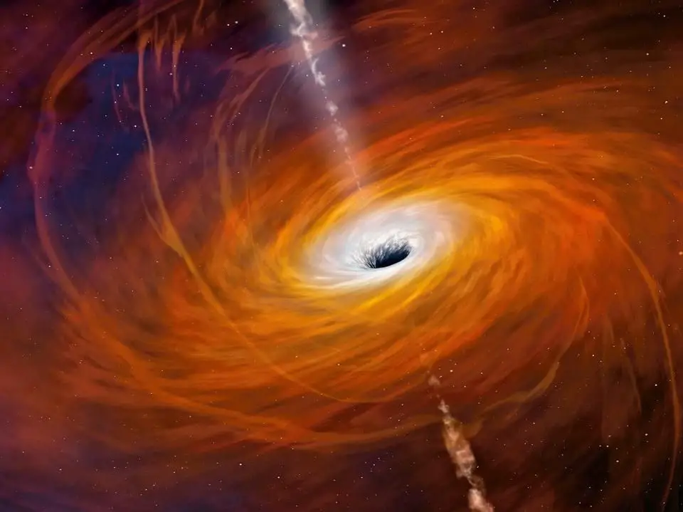 A spinning black hole has a speed limit.