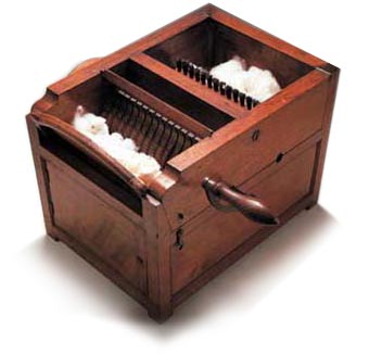 eli whitney cotton gin invention