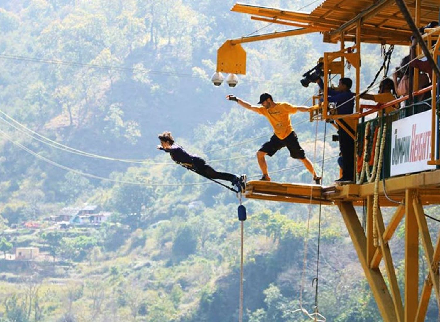Bungee Jumping Locations in India