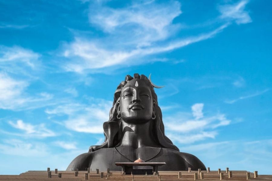 The Adiyogi statue, Coimbatore